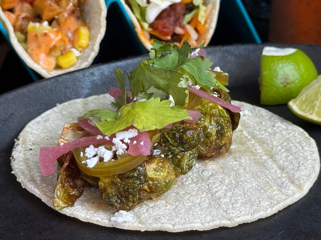Brussels Sprout Taco