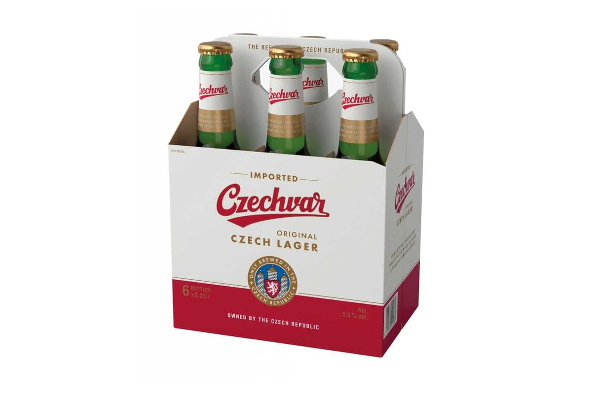 Czechvar Lager (6 x 330 ml Bottle)