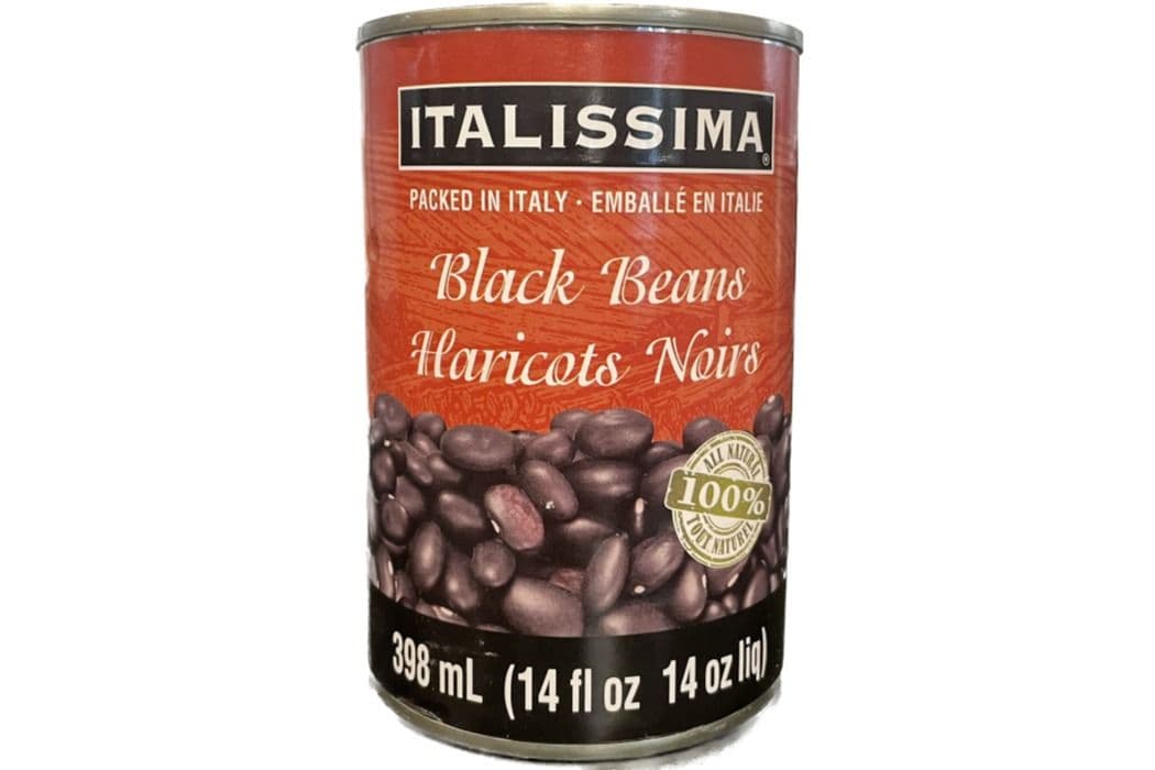 Italissima Black Beans (398 ml)