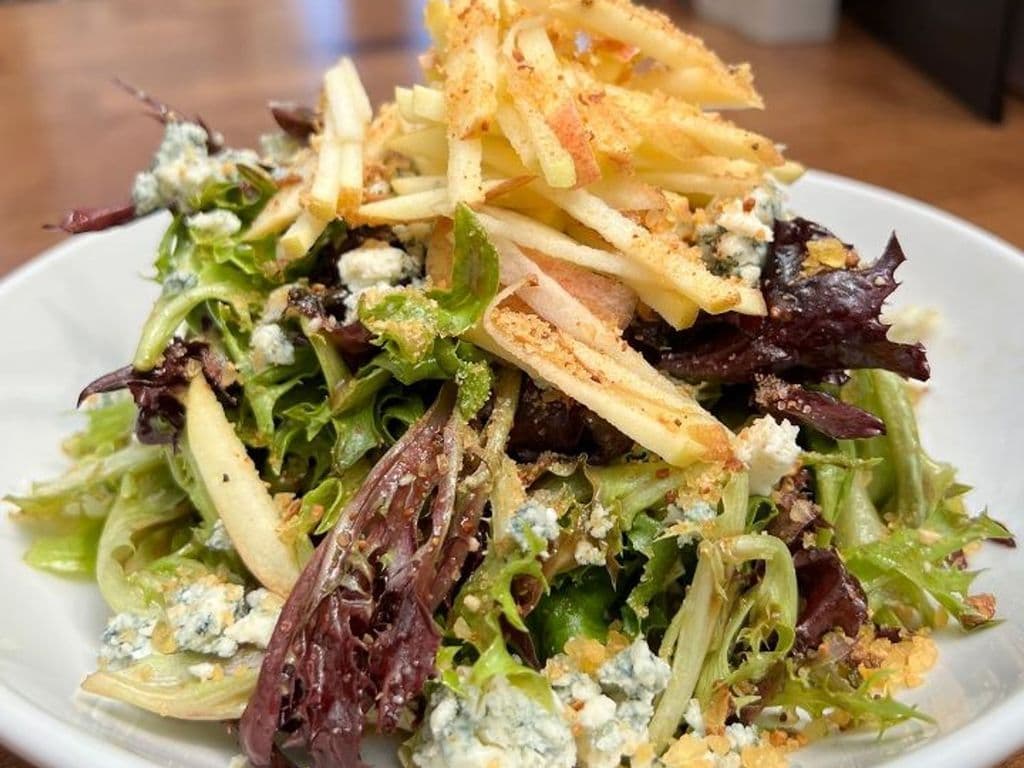 Almond Praline & Blue Cheese Salad