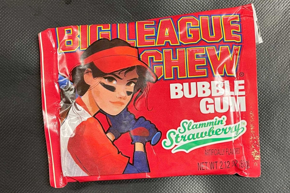 Big League Chew Slammin' Strawberry (60g)