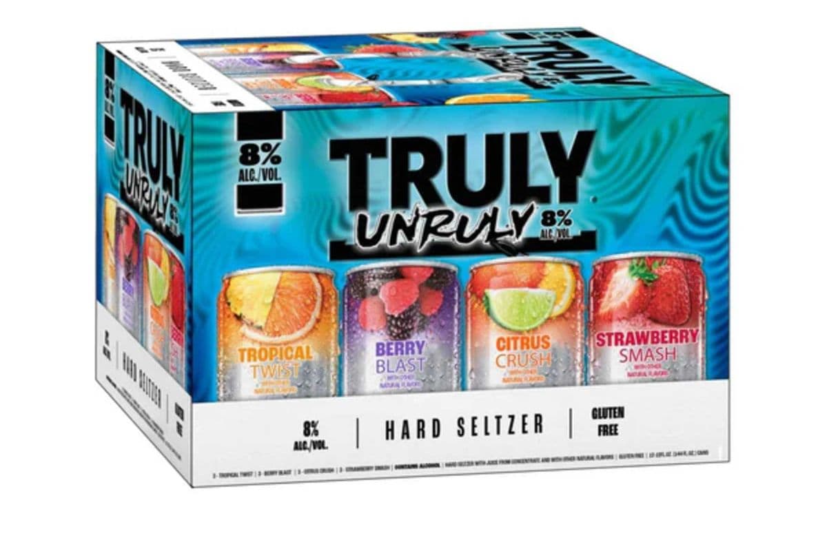 141675. TRULY UNRULY MIX PACK 12PK CAN (1 x 12pc)