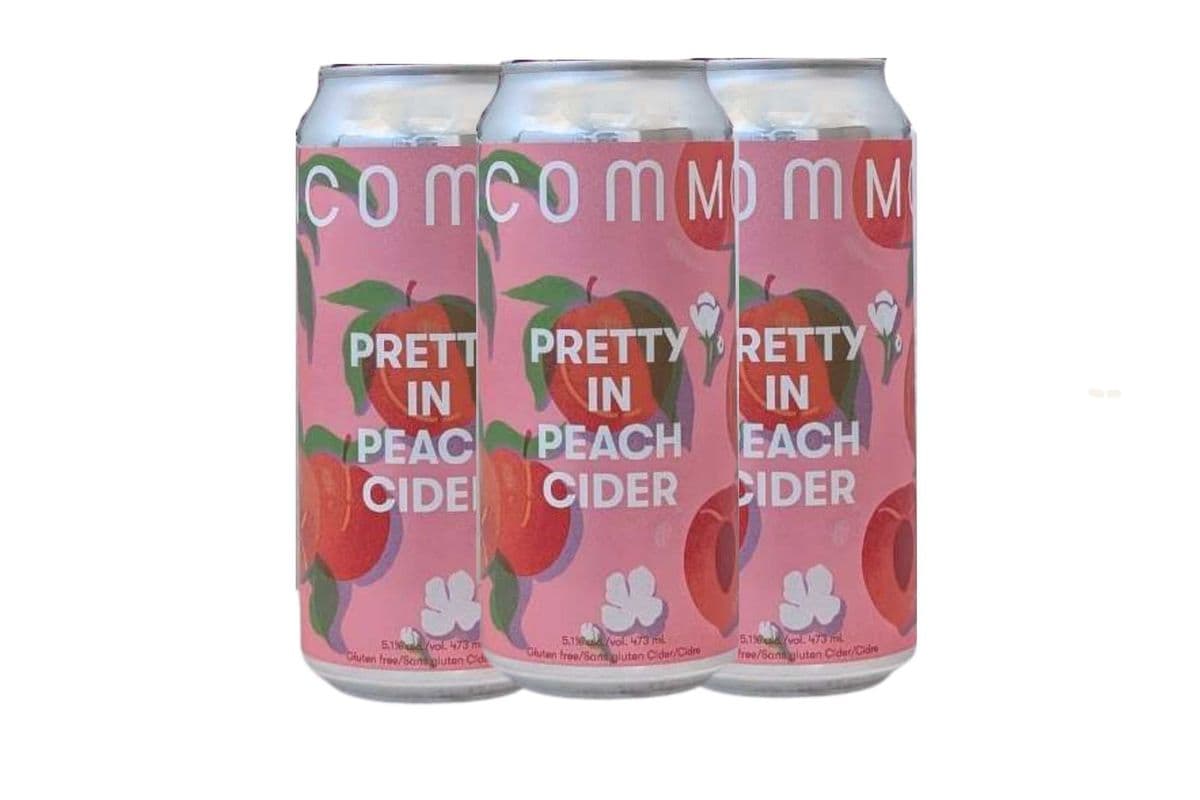 Uncommon Pretty in Peach Cider (4 Cans) (1 x 4x473ML)