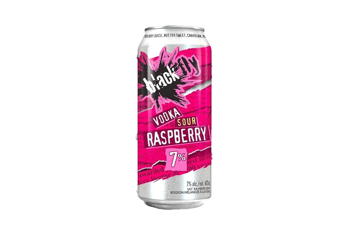 Black Fly Sour Raspberry (1 x 473 ml)