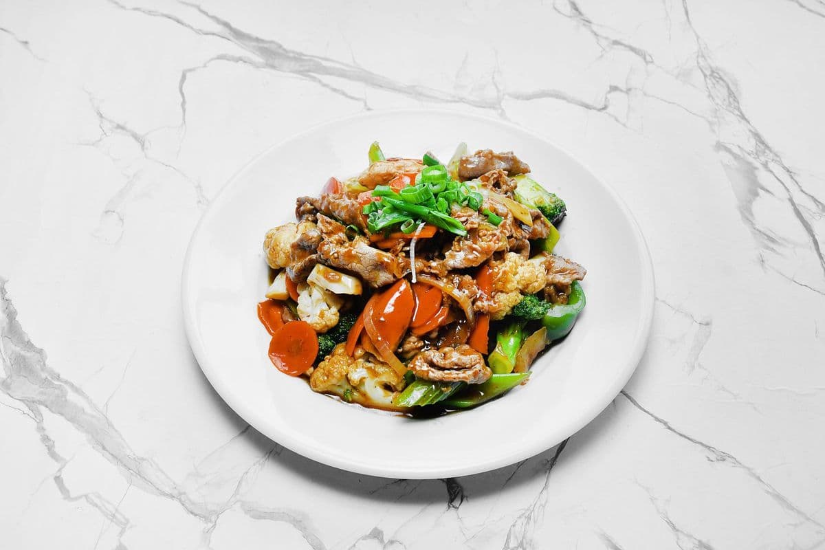 69. Stir Fried Beef with Veg