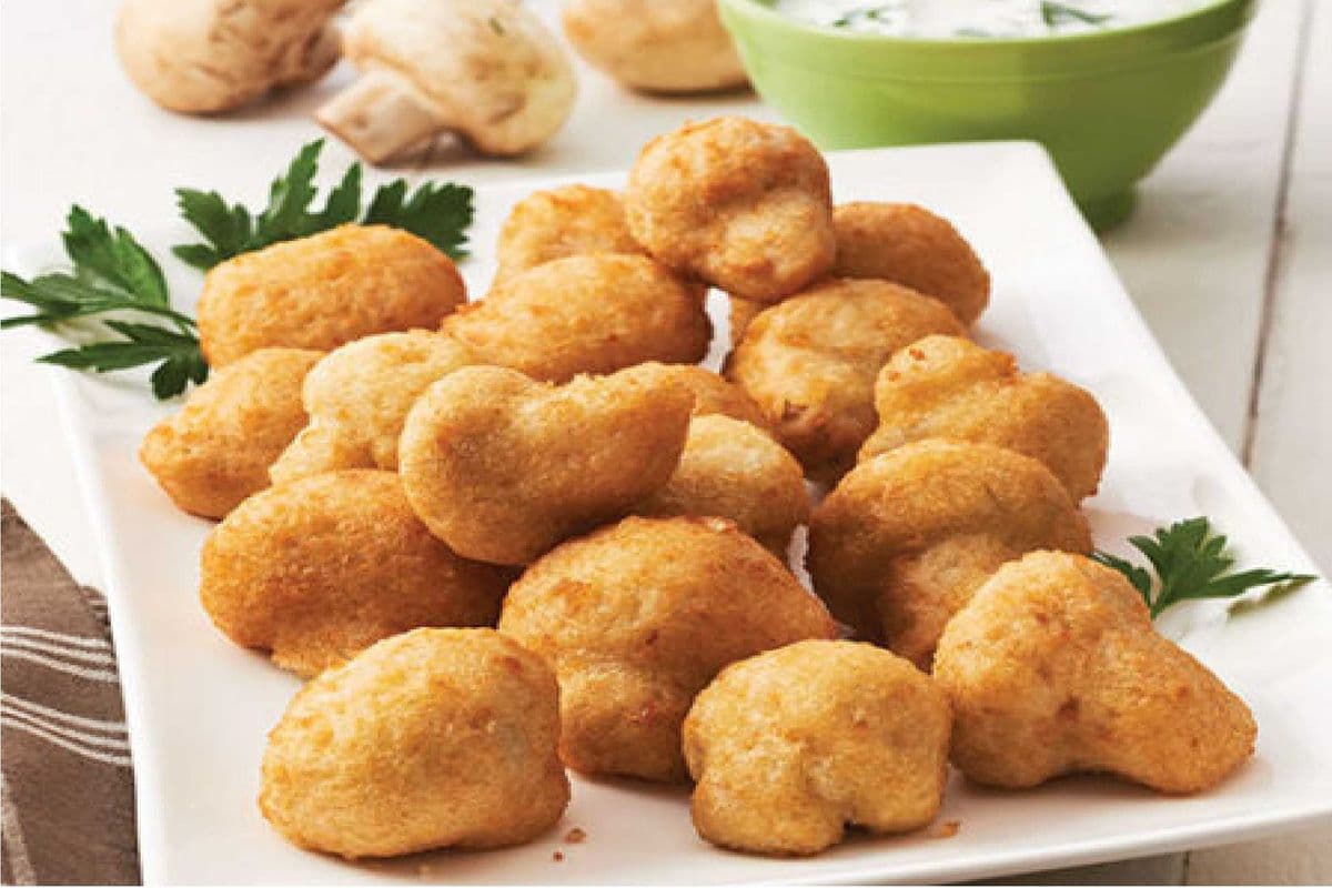 Battered Mushrooms