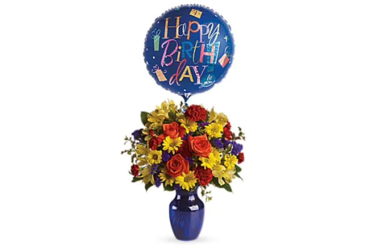 Fly Away Birthday Bouquet