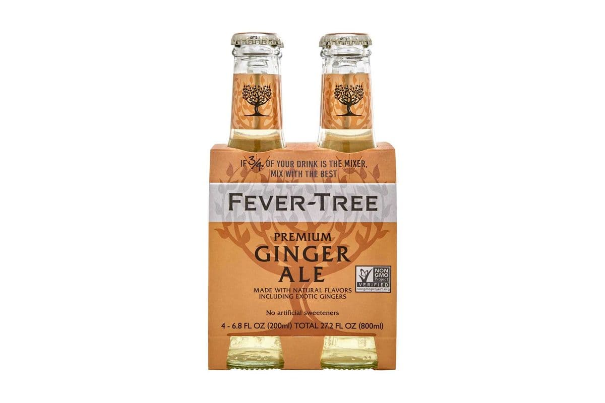 Fever Tree Ginger Ale (4 Pack)