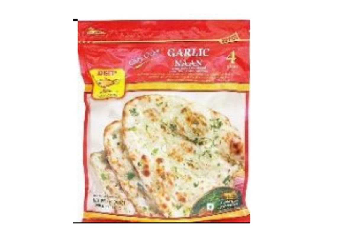 Deep Garlic Naan (4 Pack)