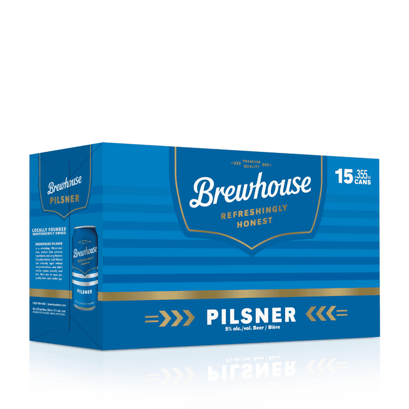 Brewhouse Pilsner 15 can (15 x 355 ml)