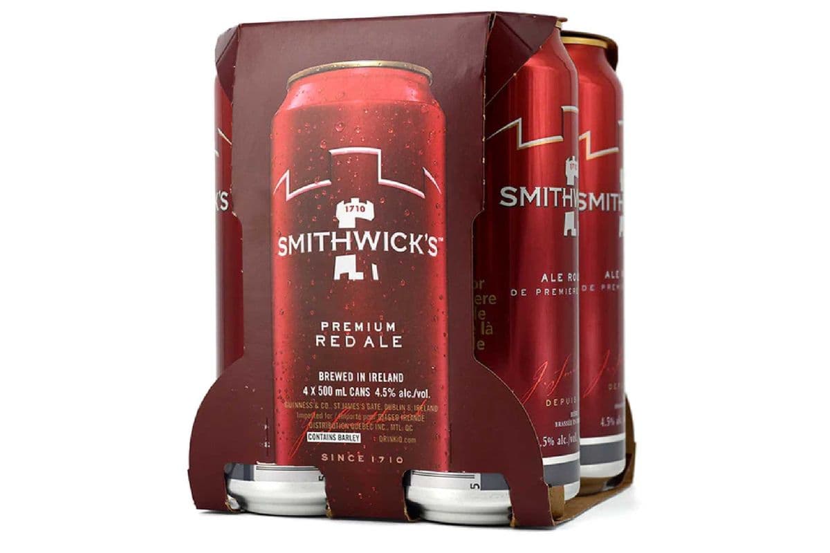 Smithwicks Ale (4 Pack Cans) (4 x 500 ml Cans)