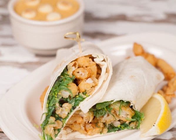 East Coast Calamari Wrap