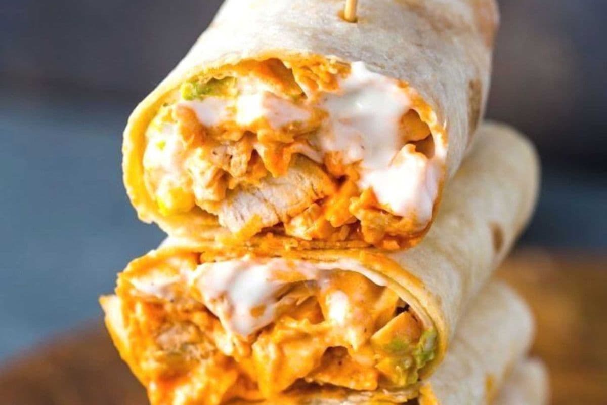 Butter Chicken Wrap