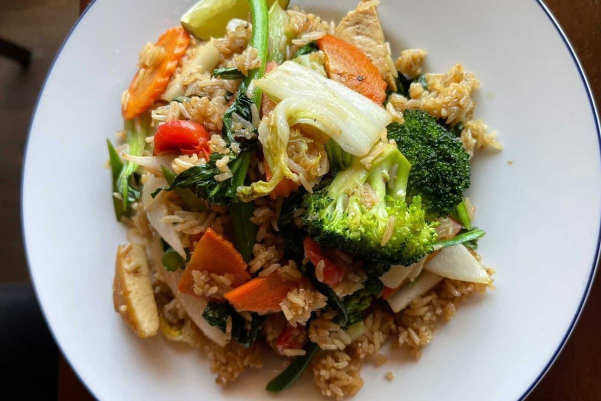 Thai Fried Rice (Vegan)