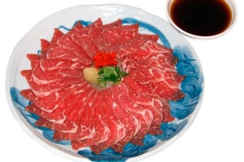 A-14. Beef Sashimi