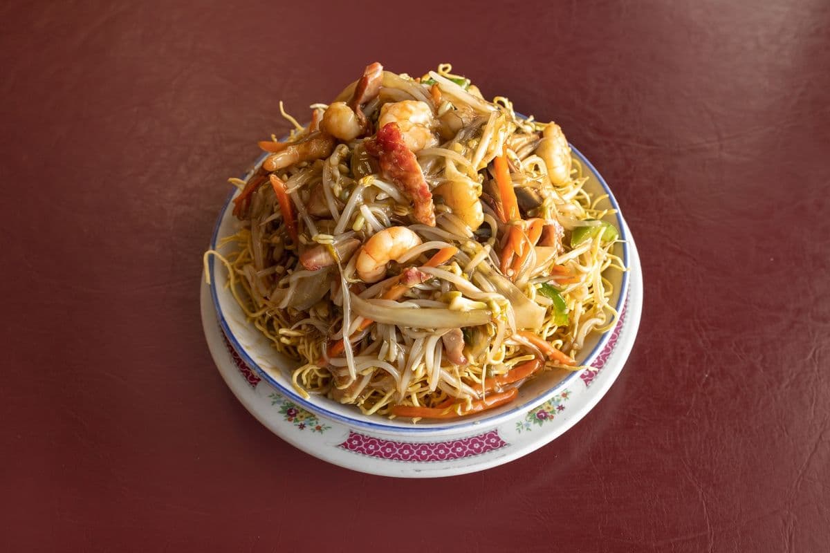 36. Cantonese Chow Mein with Bean Sprouts