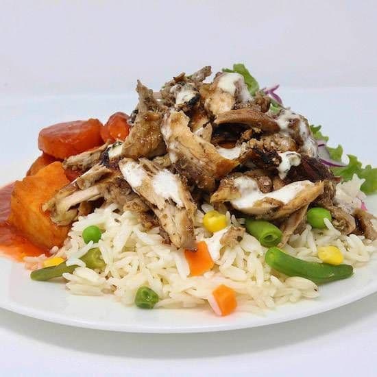 Lunch Platter - Chicken Shawarma