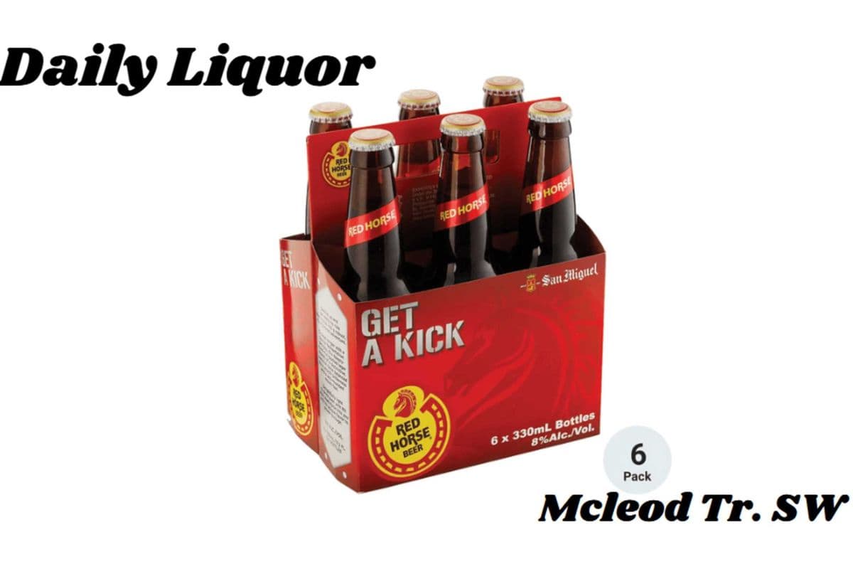 RED HORSE BEER 6 BOTTLES (1 x 6*330ML)