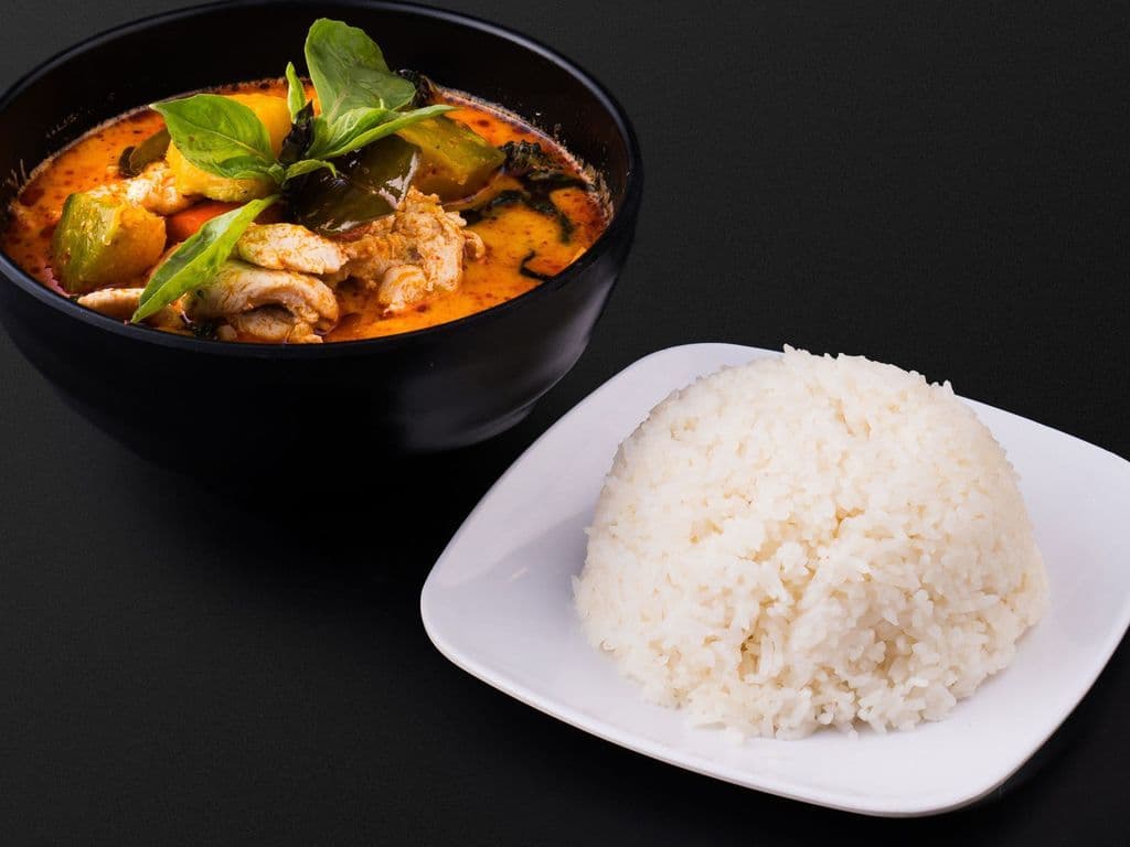 C4 Red Curry w/ Rice