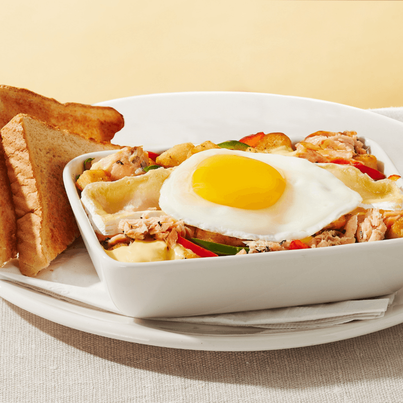 Paysanne Saumon & Brie / Salmon & Brie Skillet