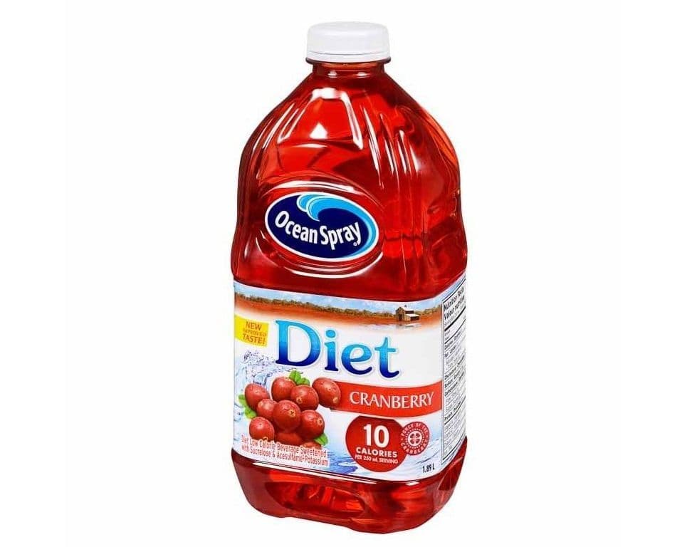 OCEAN SPRAY DIET CRANBERRY JUICE 1.89L