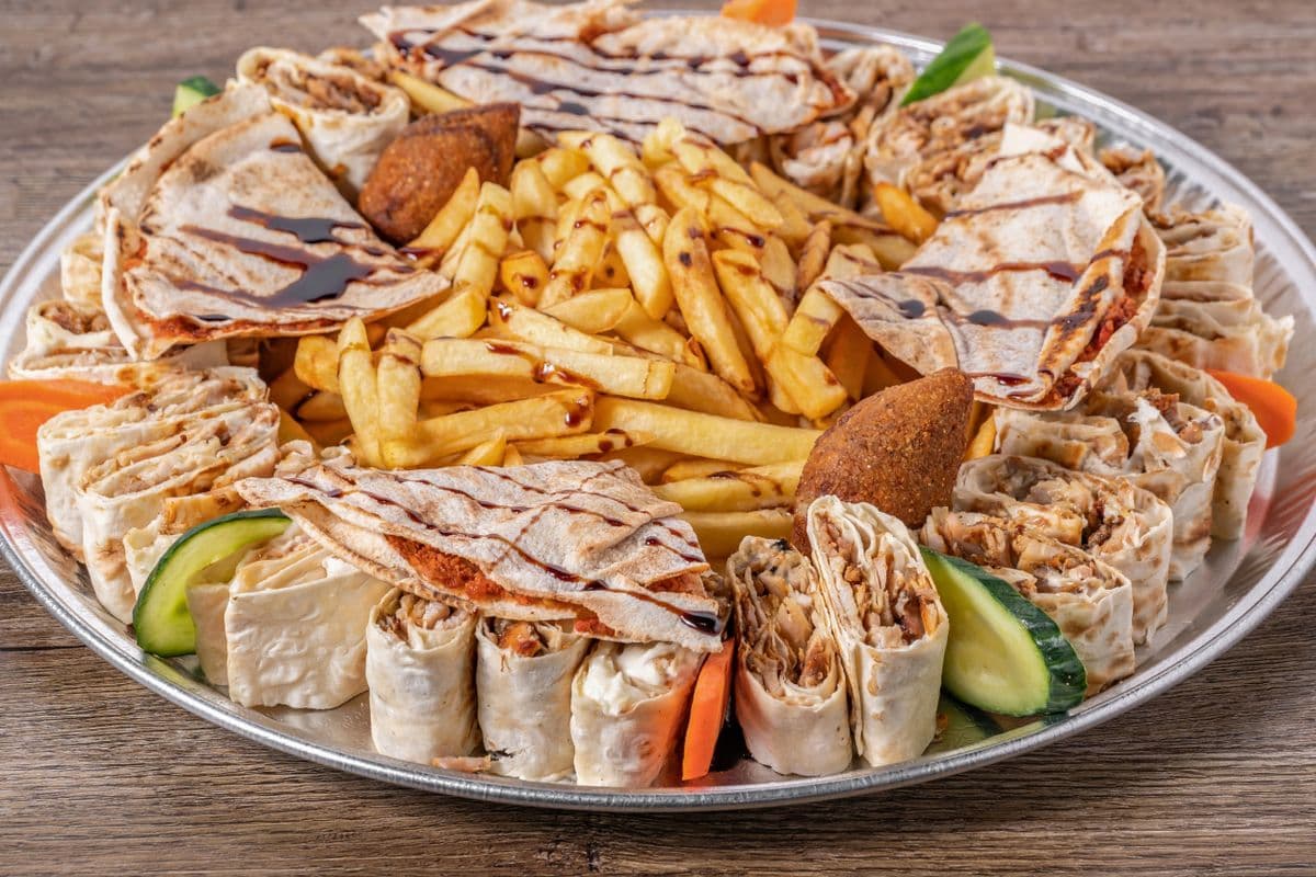 Regular Chicken Shawarma (Family Platter)