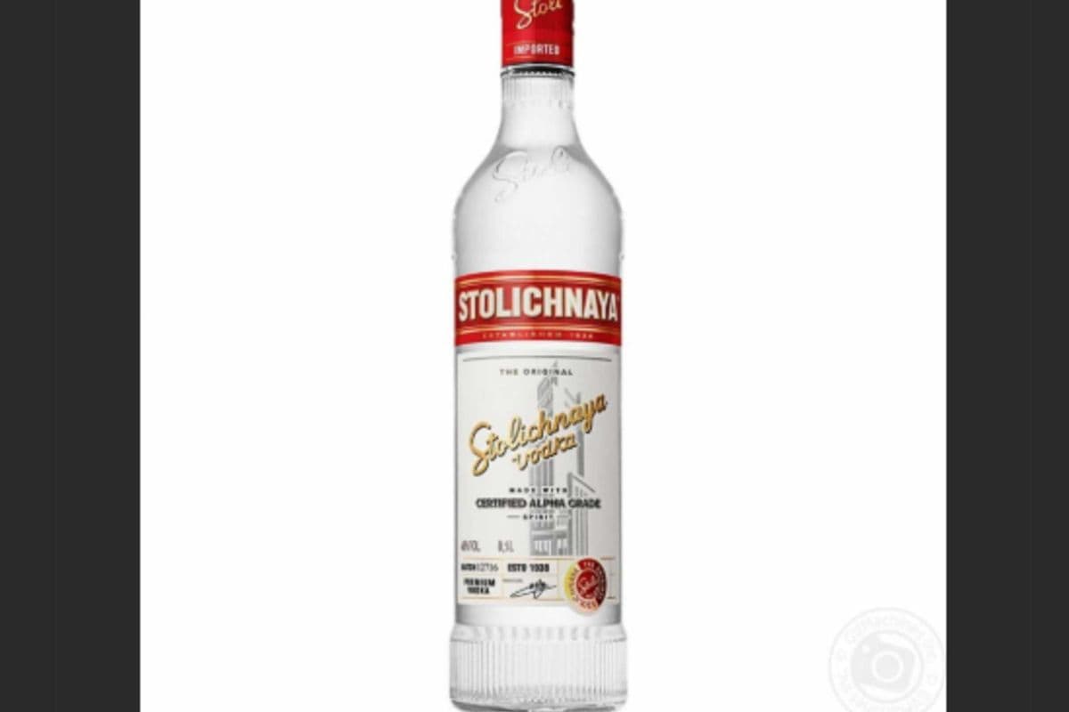 STOLICHNAYA VODKA (1 x 750ML)