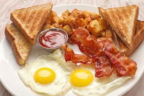 Two Eggs Any Style with Choice of Meat