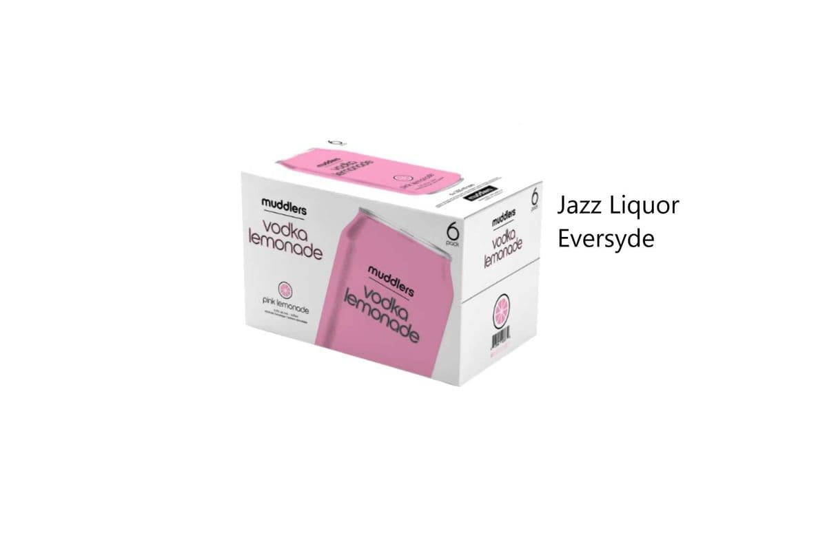 MUDDLERS - VODKA PINK LEMONADE CANS (1 x 6X355ML)