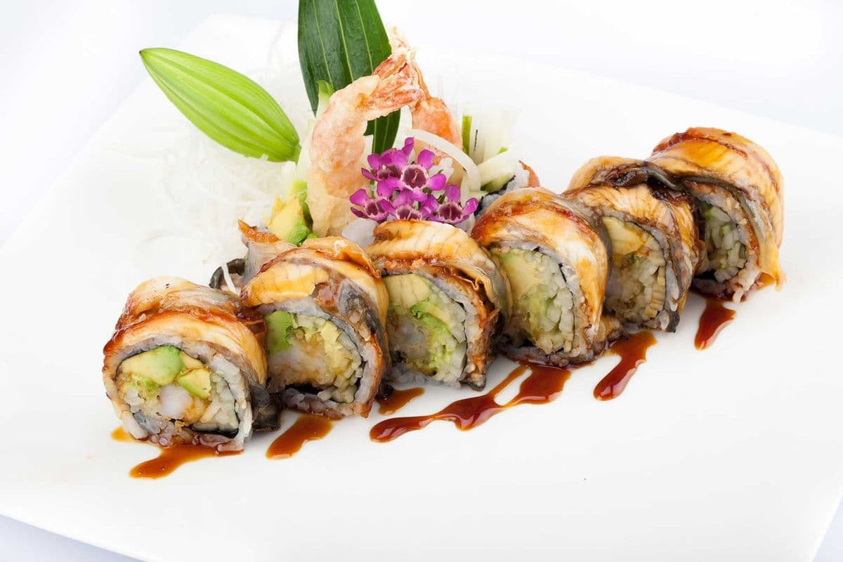 Black Dragon Roll (8 Pieces)
