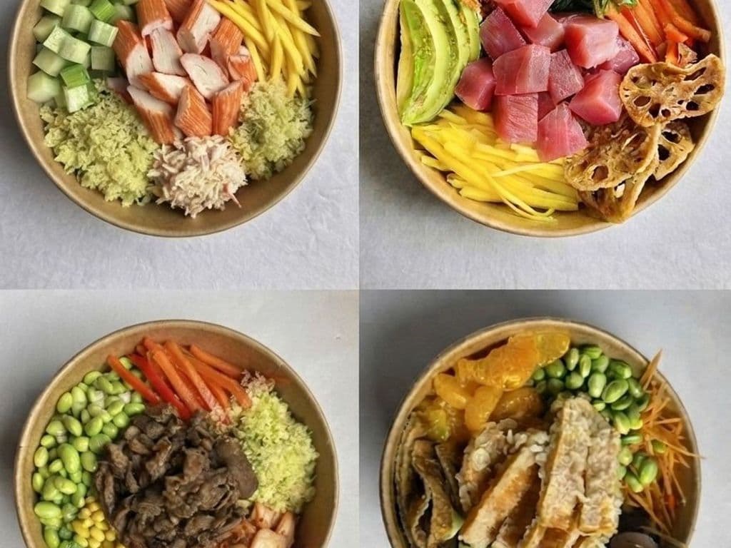 Build Your Own Poke Bowl