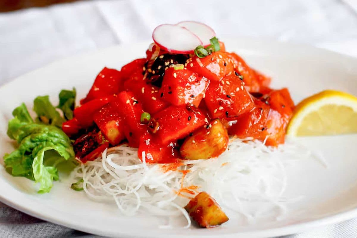 Spicy Tuna Sashimi