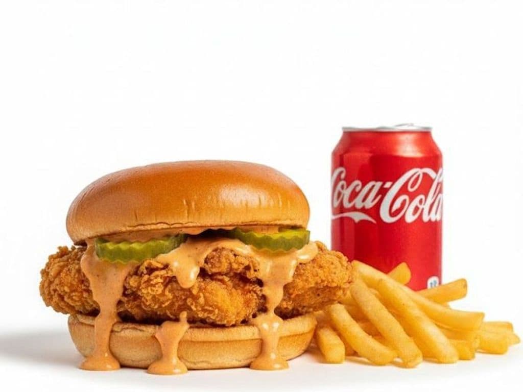 Spicy Crispy Chicken Sandwich -Meal