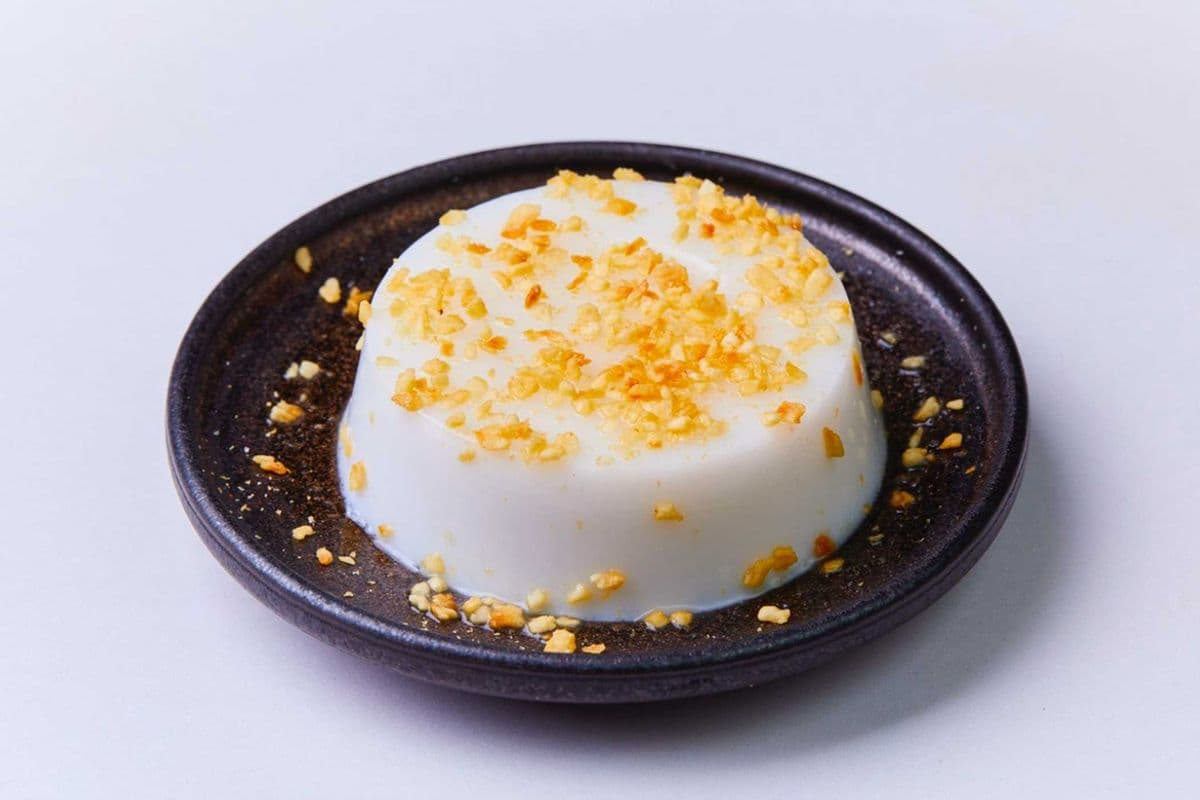 Coconut Pudding with roasted