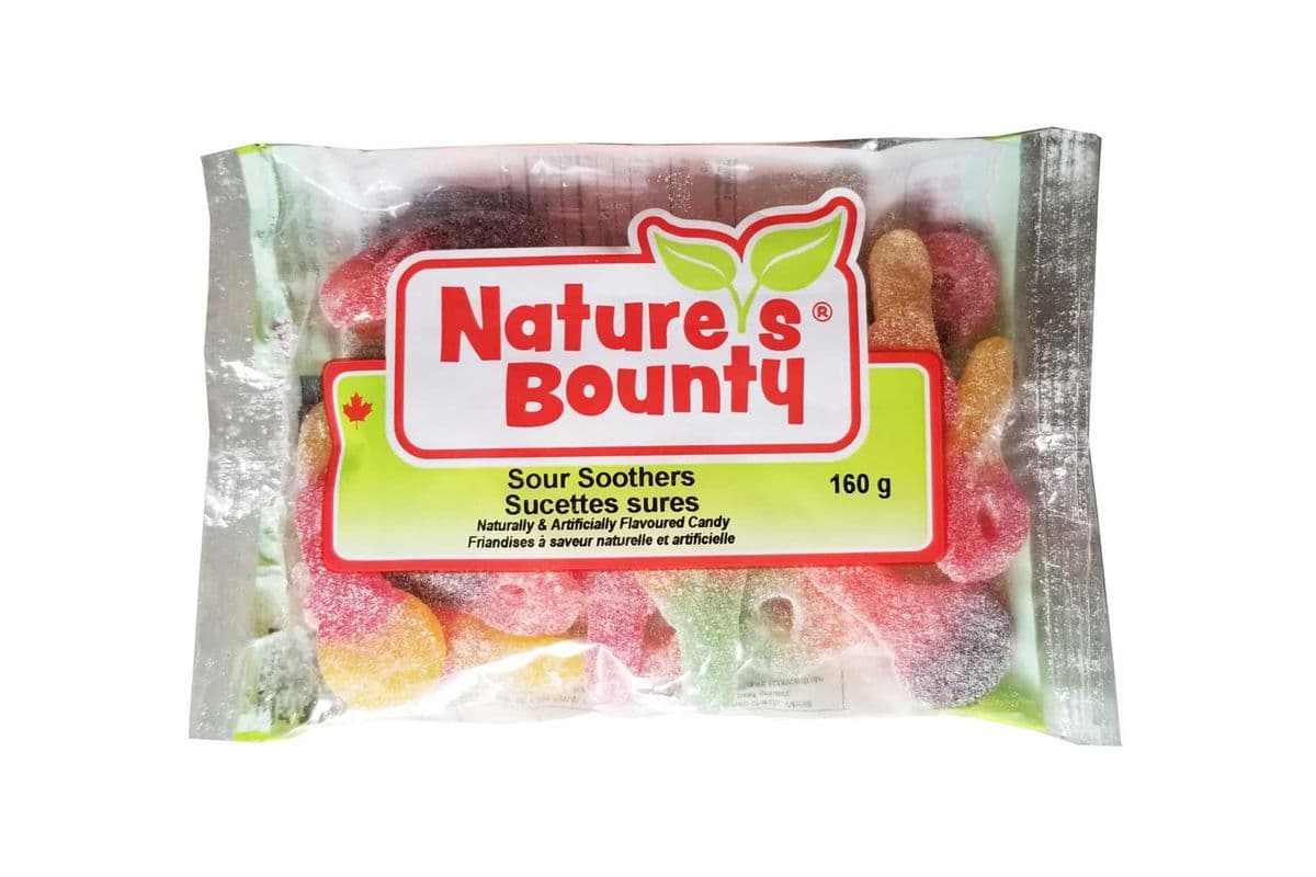 Natures Bounty Sour Soothers 160g