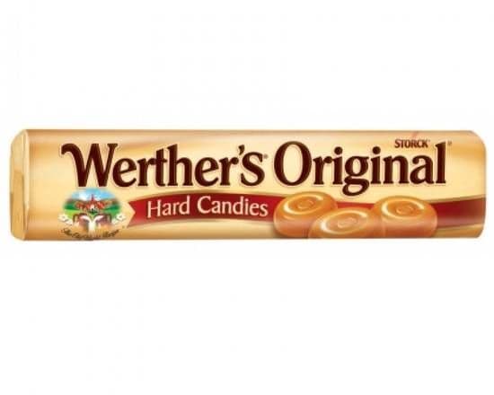 Werther's Bonbons Dur au Caramel 50g/ Werther's Caramel Hard Candies 50g