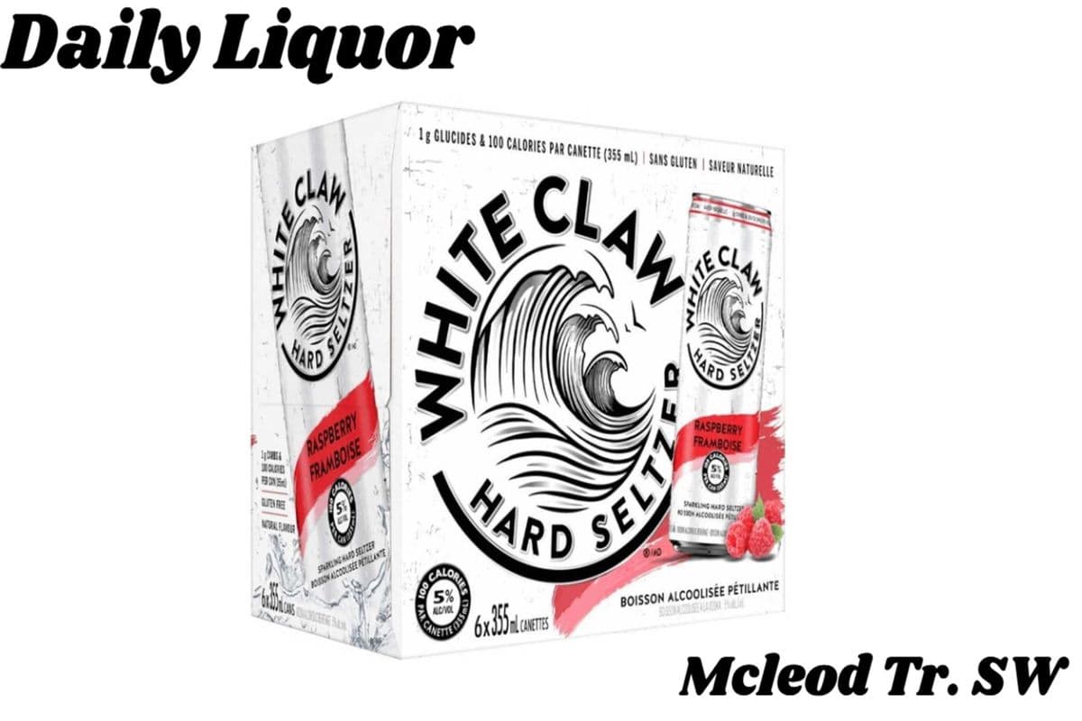 WHITE CLAW RASPBERRY 6PKC (1 x 6*355ML)