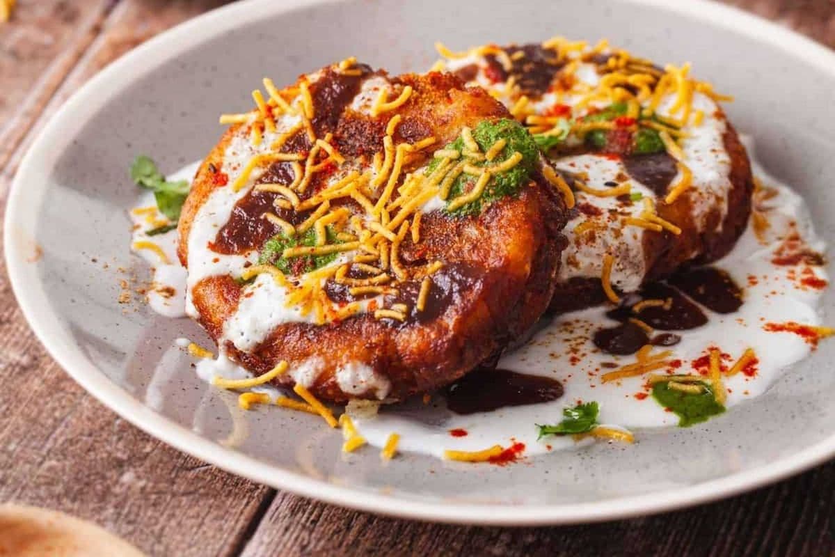 Aloo Tikki Chaat