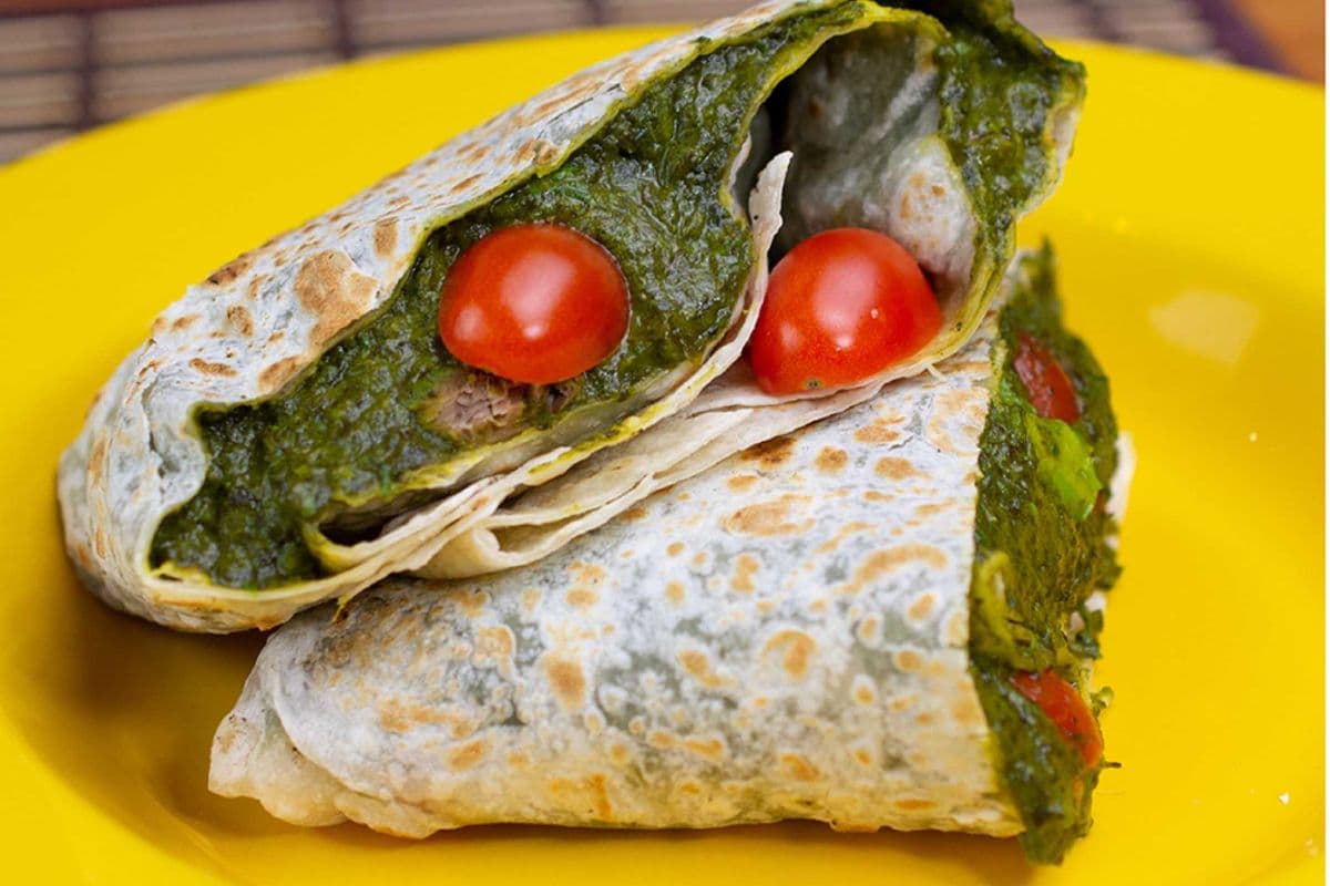 Saag Paneer Roti