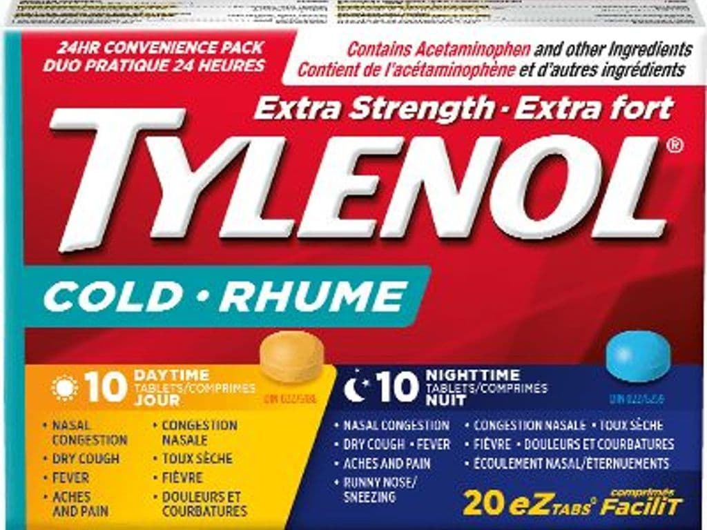 TYLENOL COLD EXTRA STRENGTH DAY NIGHT 10PC