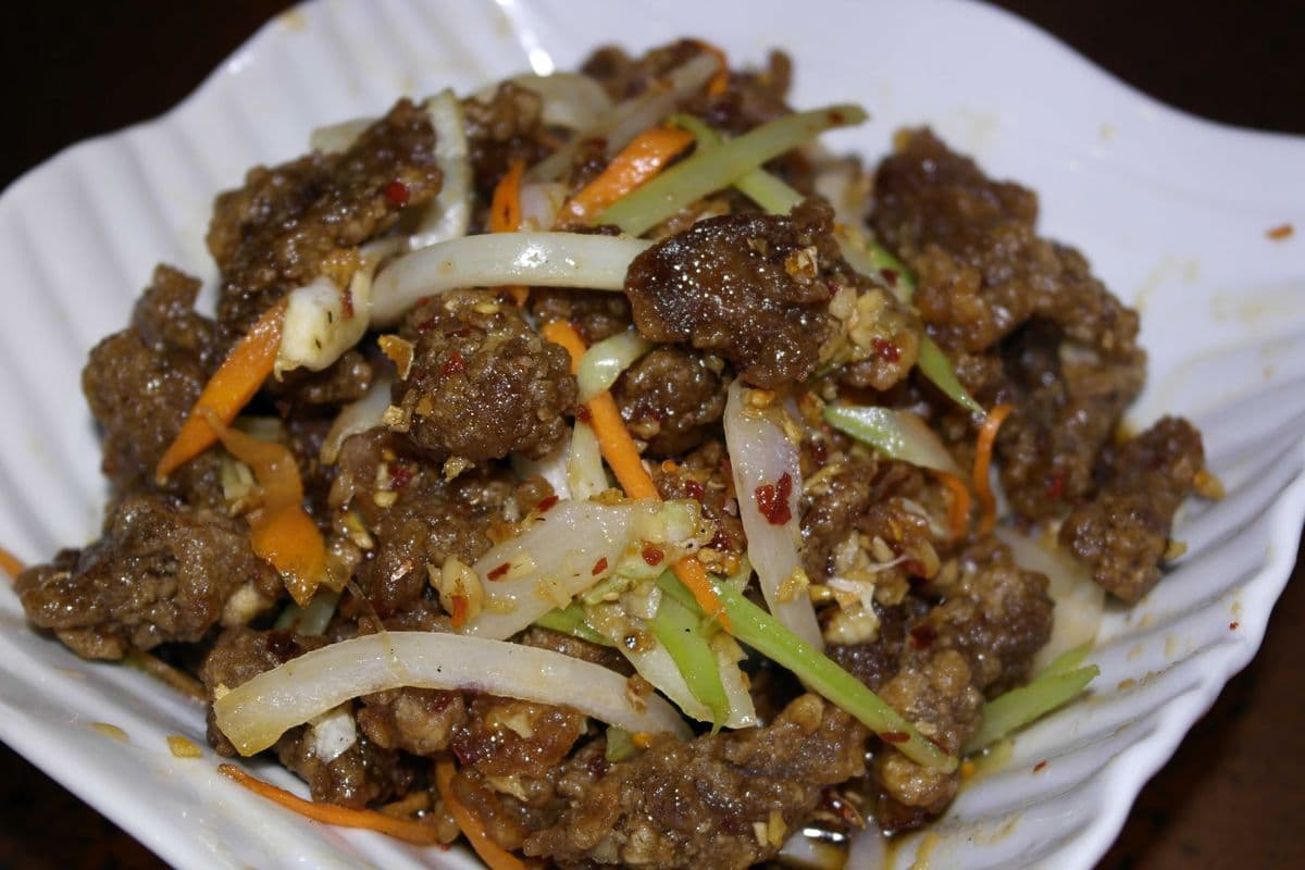 Crispy Ginger Hot Beef