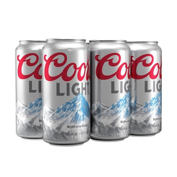 Coors Light - 6 x 355ml