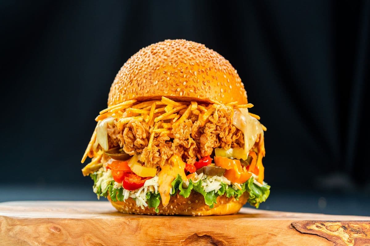 #12 BURGER POULET JALAPENO