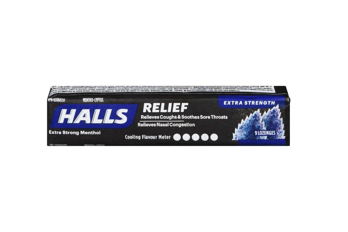 Halls - Extra Strong Menthol