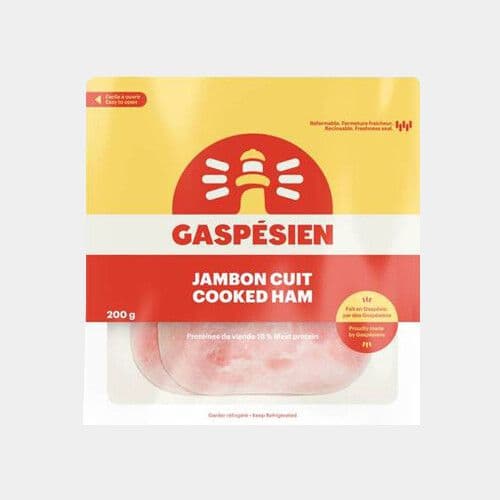 Gaspésien Jambon cuit (200g) / Gaspésien Cooked Ham (200g)
