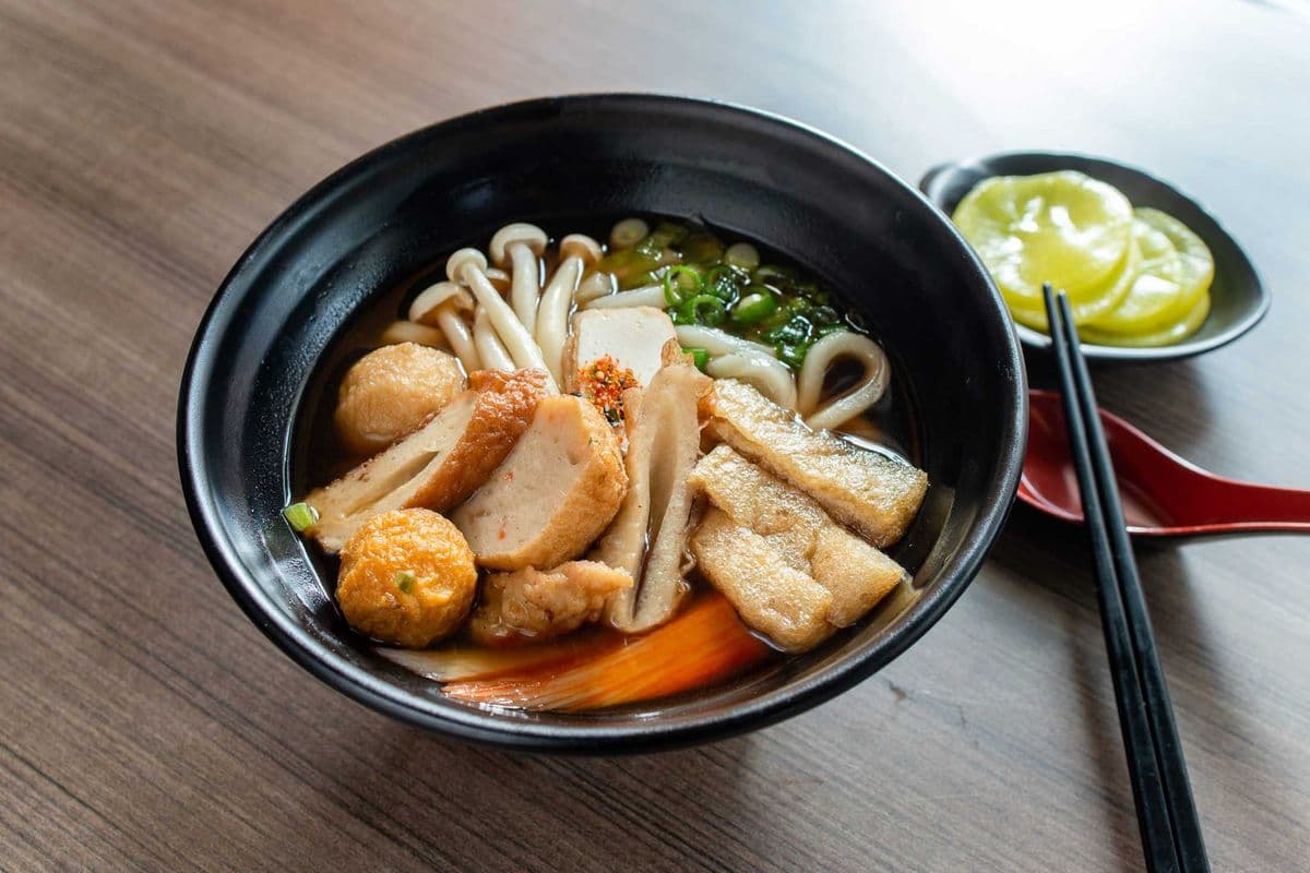 Fish Cake Udon