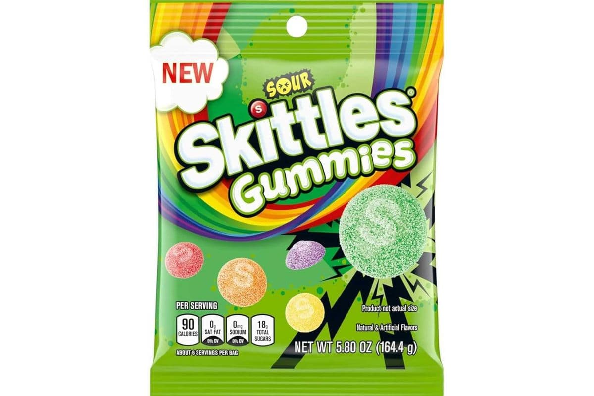 Skittles Gummies Sour (164.4 g)