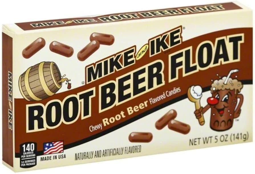 Mike and Ike Racinette 120g/ Mike and Ike Rootbeer Float 120g