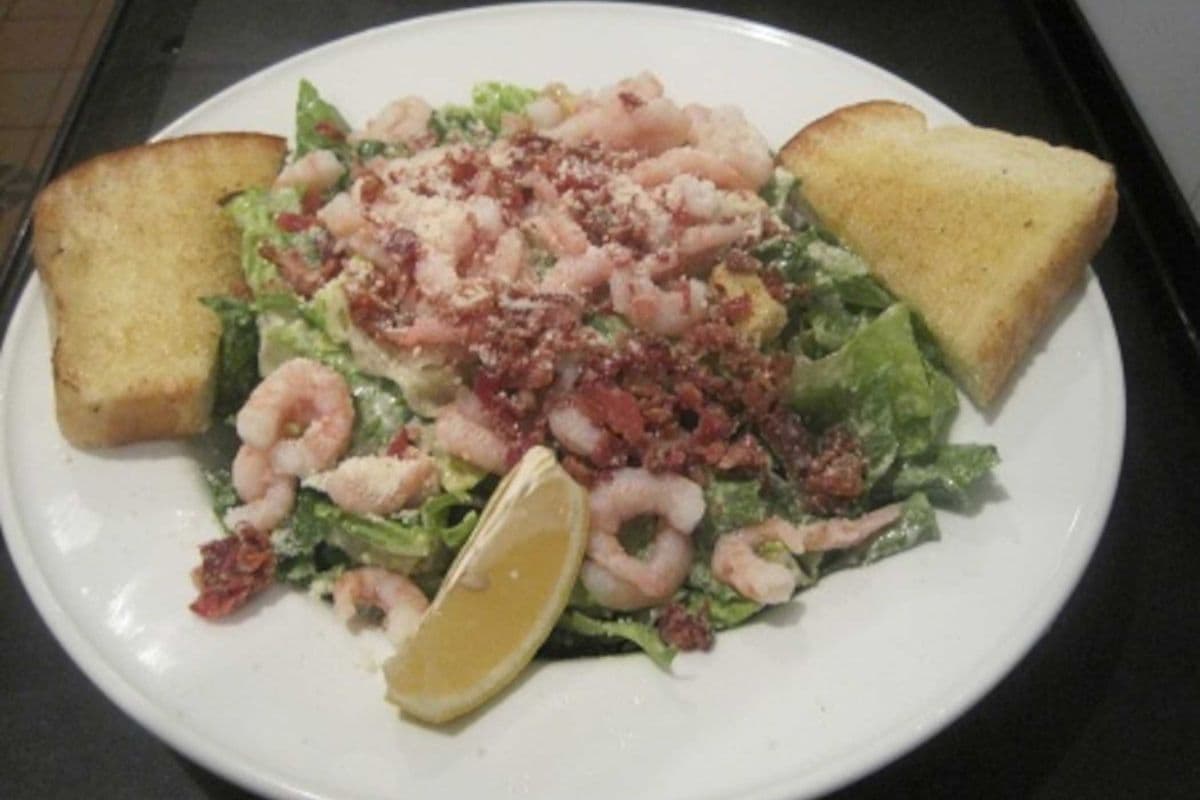 Shrimp Caesar Salad