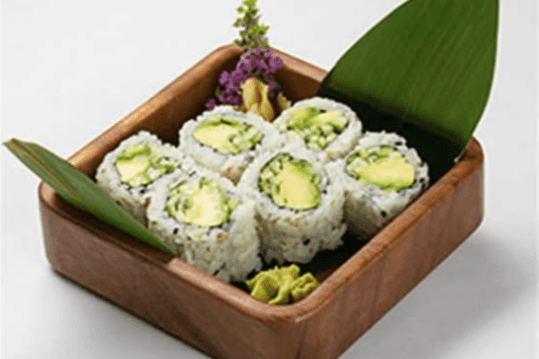 Avocado Cucumber Roll (6 pcs)